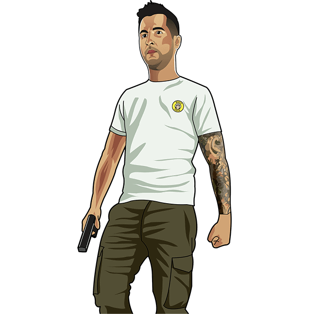 Retrato de Miguel Mora